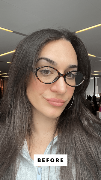 Image may contain Accessories Glasses Adult Person Face Head Cosmetics Lipstick Photography and Portrait